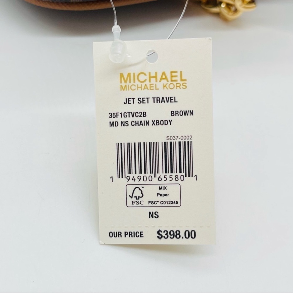 Michael Kors Medium NS Chain Xbody
Bag Brown - Picture 10 of 11